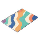 Abstract Waves Notitieboek (Linkerzijde)