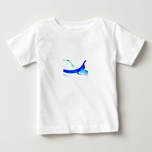 Abstract Waves Shirt Toddler (Voorkant)