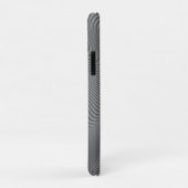 Abstract Wavy Grey Case-Mate iPhone Case (Achterkant/rechts)