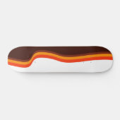 Abstract Wavy Persoonlijk Skateboard (Horizontaal)