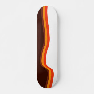 Abstract Wavy Persoonlijk Skateboard