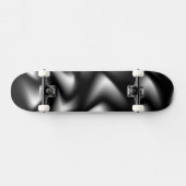 Abstract Weave in zwart-wit Skateboard (Horizontaal)