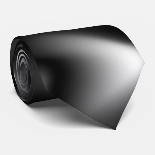 Abstract Weave in zwart-wit Stropdas (Opgerold)