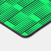 Abstract Weave op Neon Green Bureaumat (Hoek)