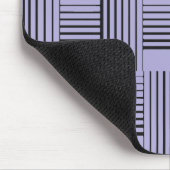 Abstract Weave op Paarse Muismat (Hoek)