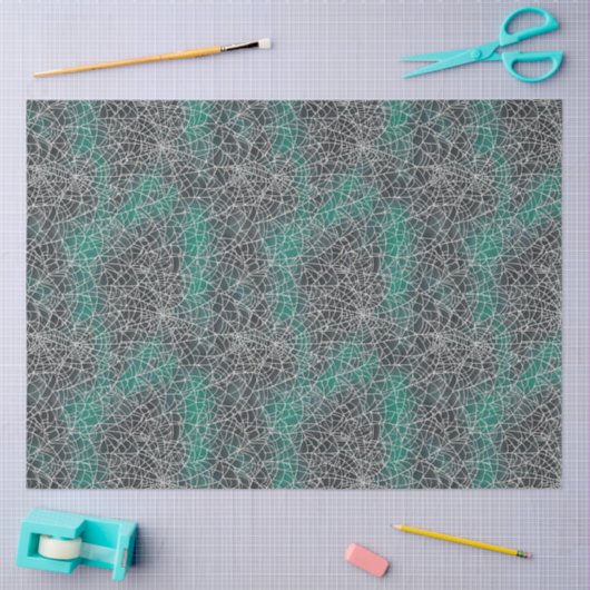 Abstract webpatroon Gotth-stijl spin Tissuepapier (Craft)