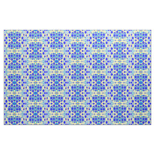 Abstract weefsel met modern blauw diamant stof