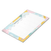 Abstract weekblad notitieblok (Schuin)