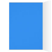 Abstract Wenskaart met rood en blauw Glas in lood (Binnen (Links))