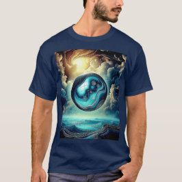 Abstract Wereldbol T-shirt