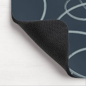 Abstract Wervelende Wingerd | Moderne Textuur Bure Muismat (Hoek)