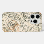 Abstract wervellijnpatroon Case-Mate iPhone case (Achterkant (horizontaal))