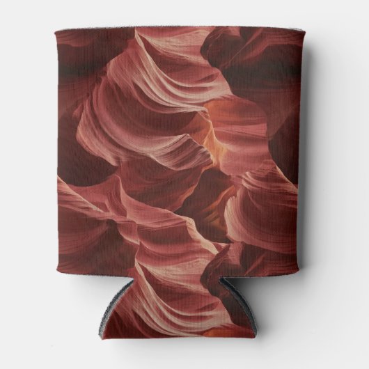 Abstract wervelpatroon van Antelope Canyon Blikjeskoeler (Voorkant)