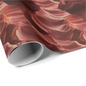Abstract wervelpatroon van Antelope Canyon Cadeaupapier (Rol Hoek)