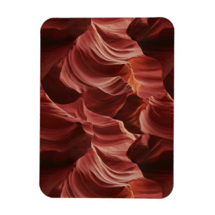 Abstract wervelpatroon van Antelope Canyon Magneet