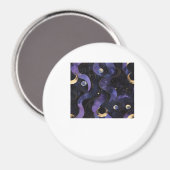 Abstract Whimsigoth Patroon Klassiek Magneet (Voorkant / Achterkant)