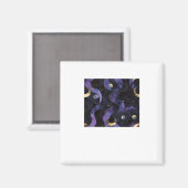 Abstract Whimsigoth Patroon Klassiek Magneet (Voorkant / Achterkant)