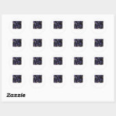 Abstract Whimsigoth Patroon Klassiek Ronde Sticker (Vel)