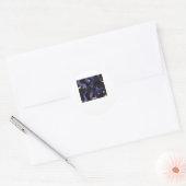 Abstract Whimsigoth Patroon Klassiek Ronde Sticker (Envelop)