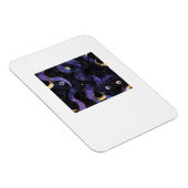 Abstract Whimsigoth Pattern Classic Magneet (Rechterzijde)