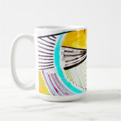 Abstract wiel koffiemok (Links)