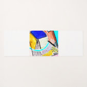 Abstract wiel yogamat (Achterkant (horizontaal))