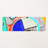 Abstract wiel yogamat (Voorkant (horizontaal))