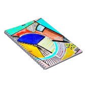 Abstract wielNotitieboek Notitieboek (Rechterzijde)