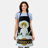 Abstract wijnontwerp voegt tekst toe, Schort (Gedragen)