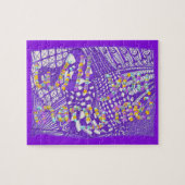 Abstract Wil je met me trouwen Voorstel Puzzle Legpuzzel (Horizontaal)