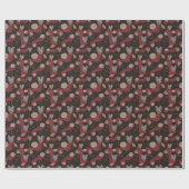 Abstract wild naadloos patroon cadeaupapier (Vlak)