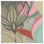 Abstract Wilde Roos Stof (Close Up)