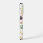 Abstract Wildflower-patroon iPhone Hoesje (Rechterkant)
