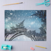 Abstract winterfractal 32 Achtergrondweefselpapier Tissuepapier (Craft)