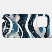 Abstract Winterwonderland Case-Mate iPhone Case (Achterkant (horizontaal))