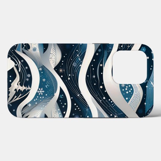 Abstract Winterwonderland Case-Mate iPhone Case (Achterkant (horizontaal))