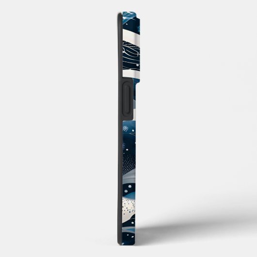 Abstract Winterwonderland Case-Mate iPhone Case (Achterkant / Rechts)