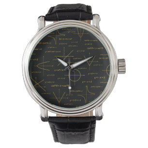 abstract wiskunde patroon horloge