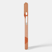 Abstract woestijngebergte landschap op maat Case-Mate iPhone case (Achterkant / Links)