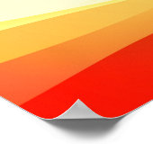 Abstract woestijnlandschap poster (Hoek)