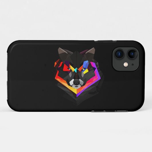 Abstract wolf iphone Case-Mate iPhone case (Achterkant (horizontaal))