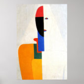 Abstract "Woman Torso" Poster (Voorkant)