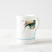 abstract women face porselein kop (Voorkant rechts)