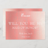 Abstract word jij mijn erfgenaam. kaart (Voorkant / Achterkant)