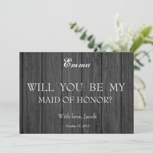 Abstract word jij mijn erfgenaam. kaart (Staand voorkant)