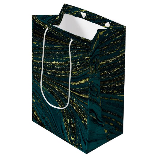 Abstract Wraps 15 Medium Cadeauzakje (Voorkant Gekanteld)