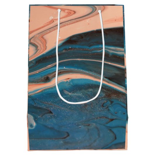 Abstract Wraps 17 Wrapping Paper Medium Cadeauzakje (Achterkant)