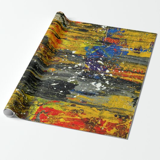 Abstract Wraps 1 Cadeaupapier (Uitgerold)
