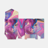 Abstract Wraps 6 Bedankdoosjes (Uitgevouwen)