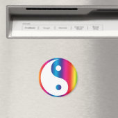 Abstract Yen Yang Locker-, koelkast- of bestandska Magneet (Insitu (Vaatwasser))